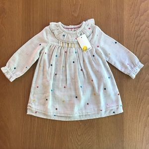 Baby Boden Pom Pom Dress NWT